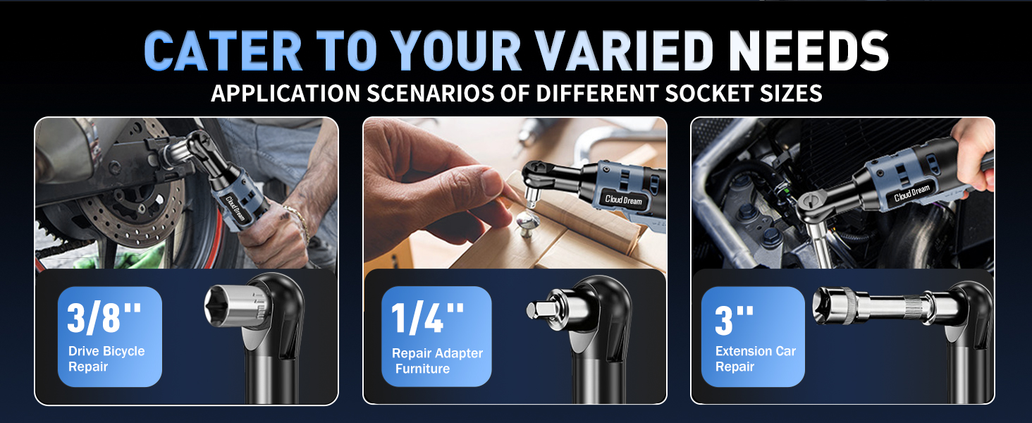 CATER TO YOUR VARIED NEEDS