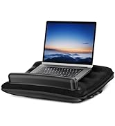 Boyata Lap Desk, Inflatable and Foldable Laptop Desk, PVC Home Office Computer Lapdesk Supports U...
