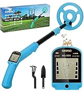 OMMO Metal Detector, Adjustable 27.5”-37.8” Metal Detector for Kids with Intuitive LCD Display, L...