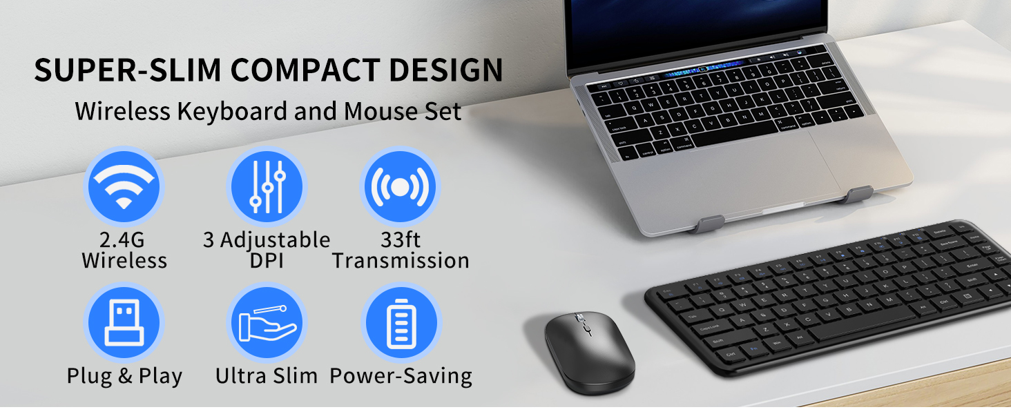 Wireless Keyboard and Mouse set