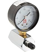 Eastman 45167 Gas Pressure Test Gauge with 2 inch Face, 30 PSI