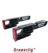 Milescraft 1341 Drawer Jig – Reversible Drawer Slide Jig for Drawer Installation – Easy-Align Tab...