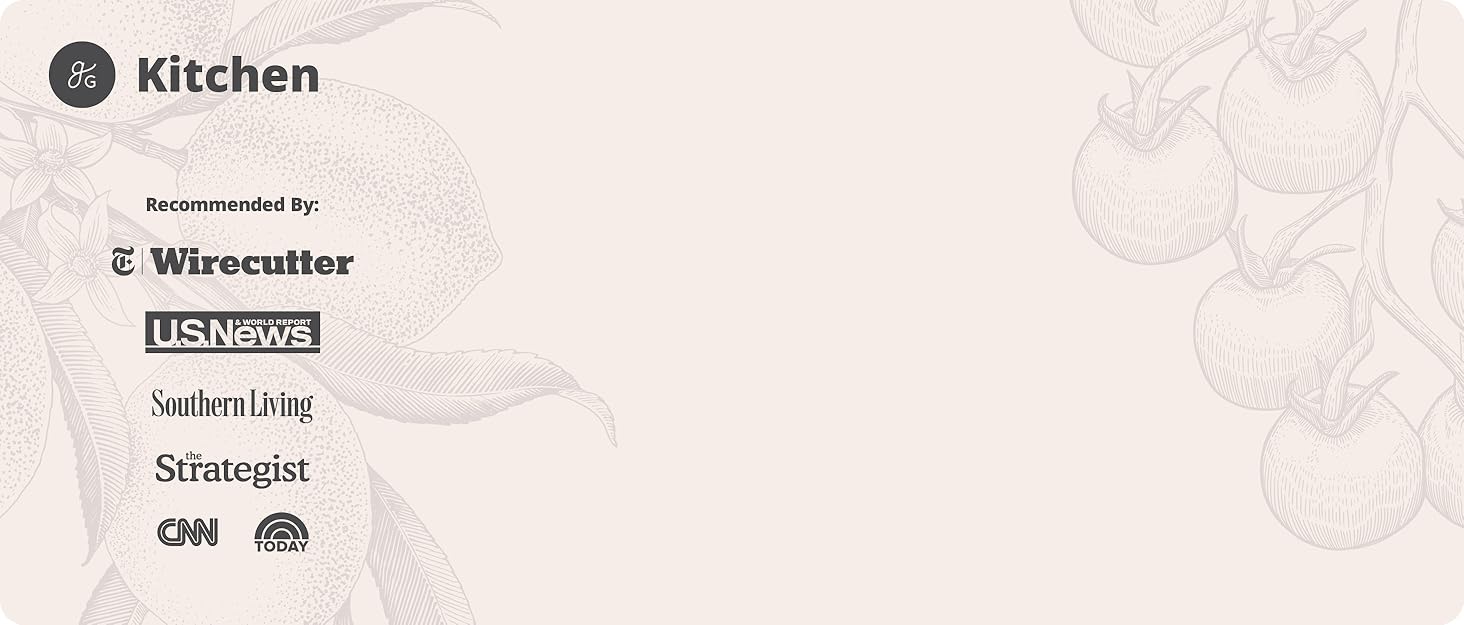 Lemon tree and tomato plant illustrations on solid color background