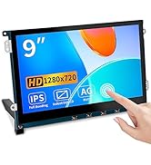 Magedok 9 Inch Touch Screen Display for Raspberry Pi,1280 x 720/ Anti-Glare/Optical Bonding Capac...