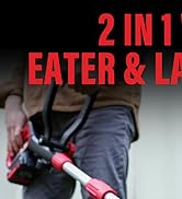 MZK String Trimmer, 20V Cordless Electric 14'' Weed Eater with Replacement Spools (4 Pack), 2 in ...