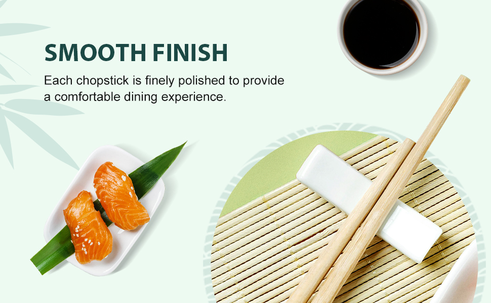 Soeos 100 Disposable Chopsticks Bulk