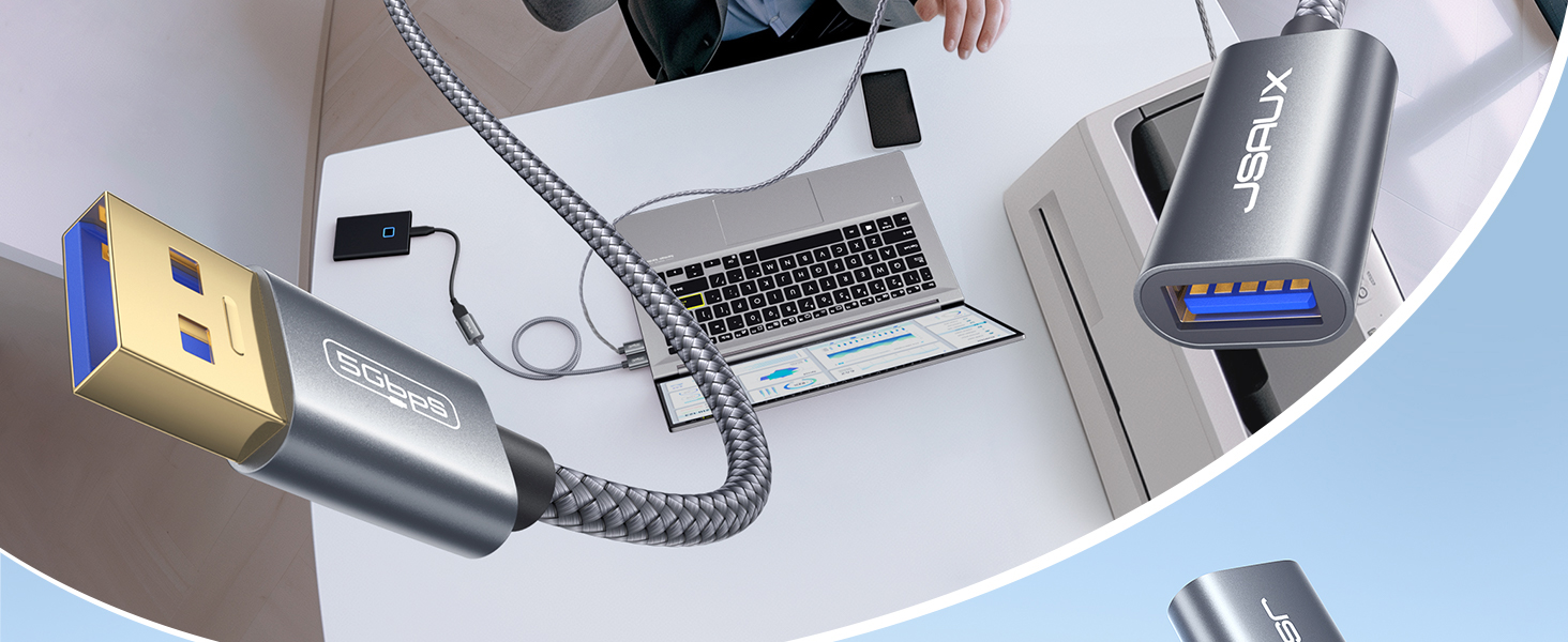 usb extension cable 10 ft