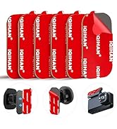 Sticky Adhesive Pads for Magnetic Car Phone Mount, 6pcs Extra Double-Sided Mounting Tapes Replace...