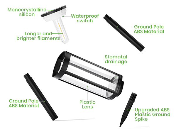 landscape lights solar powered