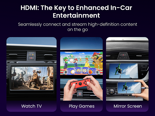 HDMI:Thekeyto Enhanced In-Car Entertainment