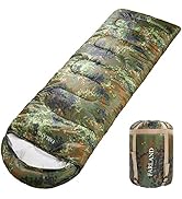 FARLAND Sleeping Bags 20? for Adults Teens Kids with Compression Sack Portable and Lightweight fo...