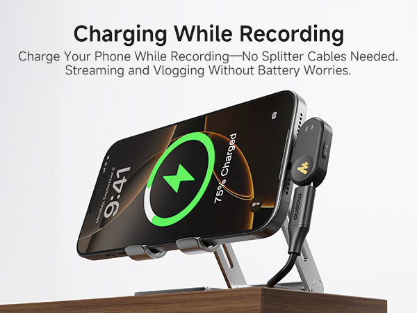 Charging While Recording