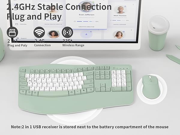 wireless keyboard and mouse 4