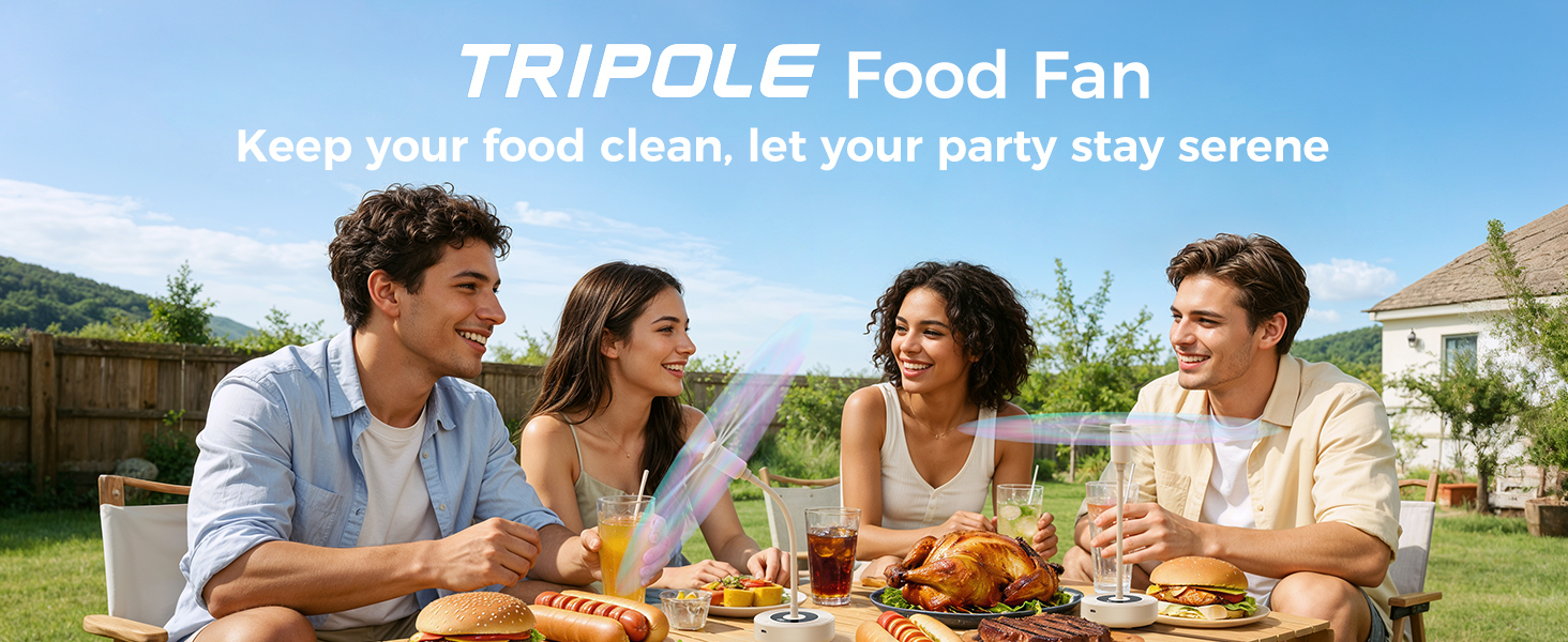 TriPole Food Fan