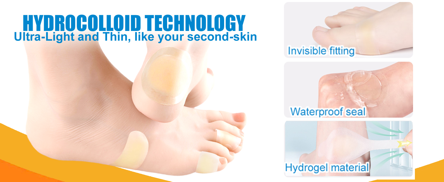  Hydrocolloid Blister Bandages