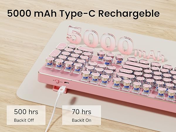 kawaii keyboard cute wireless keyboard