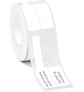NIIMBOT M2/M3 Thermal Transfer Cable Labels 0.98''x3.07'', for M2/M3 Label Maker, PET Material, W...