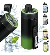 JOOPETALK 4-in-1 Universal Can Cooler Fits 12 Oz Standard, Slim Cans and Bottles + 100% Leak Proo...