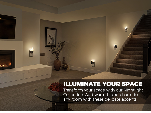 dimmable night lights adjustable brightness