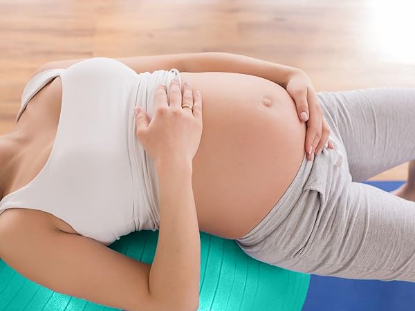 yoga ball large birthing ball for pregnancy &amp;amp;amp; labor maternity ball