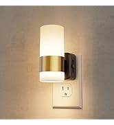 L LOHAS LED Dimmable Night Light 2 Pack, Dusk to Dawn Sensor, Support 0-100 Lumen Brightness Ajdu...