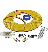 Stinger SEA4287 Marine Complete Amplifier Installation Kit 7-Meters of 8 Gauge Power + Ground