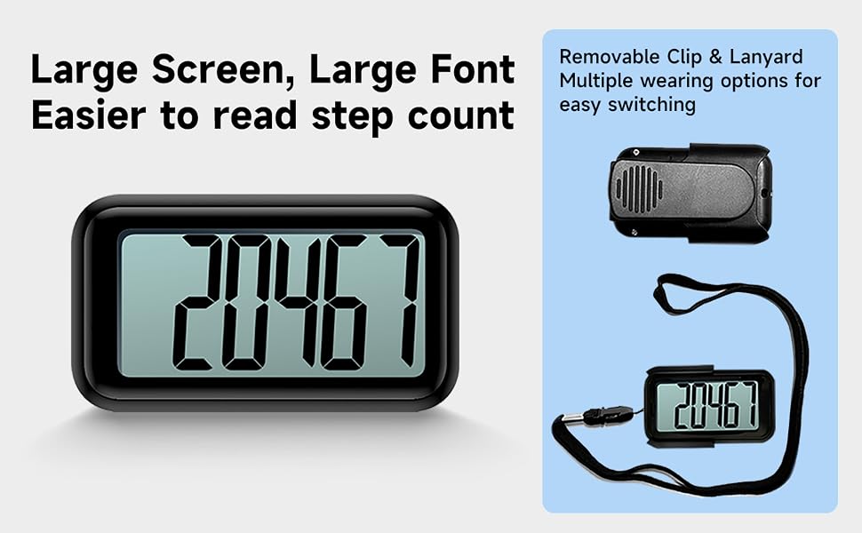 Pedometer for Walking Steps