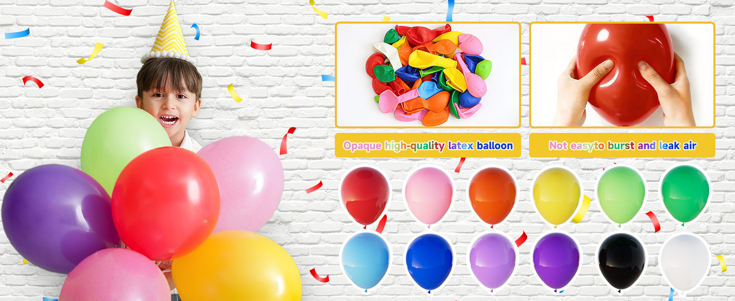 Assorted Colors Balloons