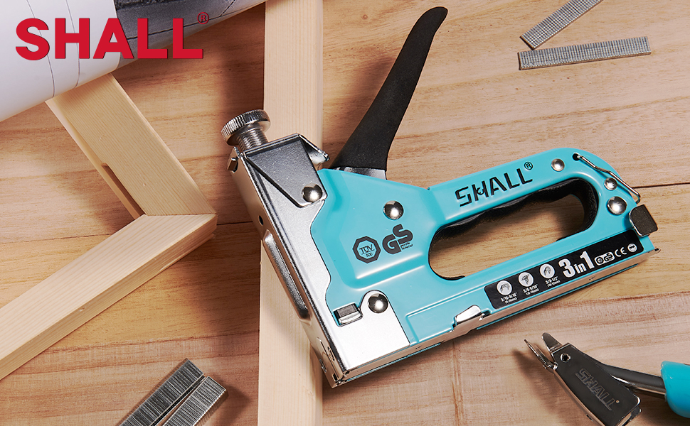 Blue staple gun kit
