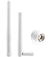 Bingfu External WiFi Antenna RP-SMA 2.4GHz 5GHz 5.8GHz 3dBi Dual Band Wireless Antennas Replaceme...