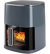 OLIXIS Air Fryer 6 Quart with Window Square Air Fryer 12-in-1 Air Fry, Roast, Reheat, Dehydrate, ...