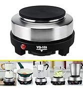 Hot Plate for Moka Pot,500W Small Electric Hot Plate,Mini Stove Portable Stove,Hot Burner Cooktop...