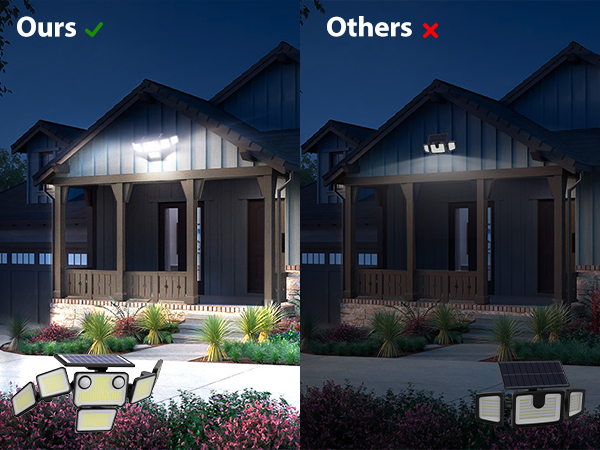 flood lights outdoor motion sensor