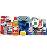 SONAX Ultimate Car Detailing Kit | 11-Piece Complete Car Care Set | Car Wash Shampoo, Wheel Clean...