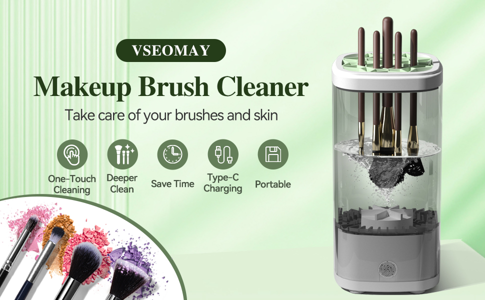 Electric Makeup Brush Cleaner Machine
