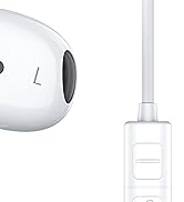 MOSWAG USB C Headphone Wired Earbuds in Ear Headphones with Mic and Volume Control Compatible wit...