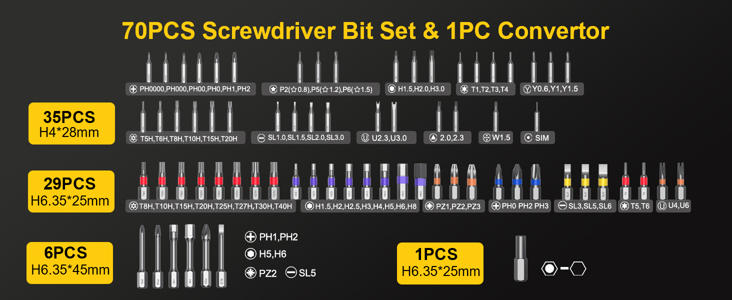 magnetic ratchet screwdriver set