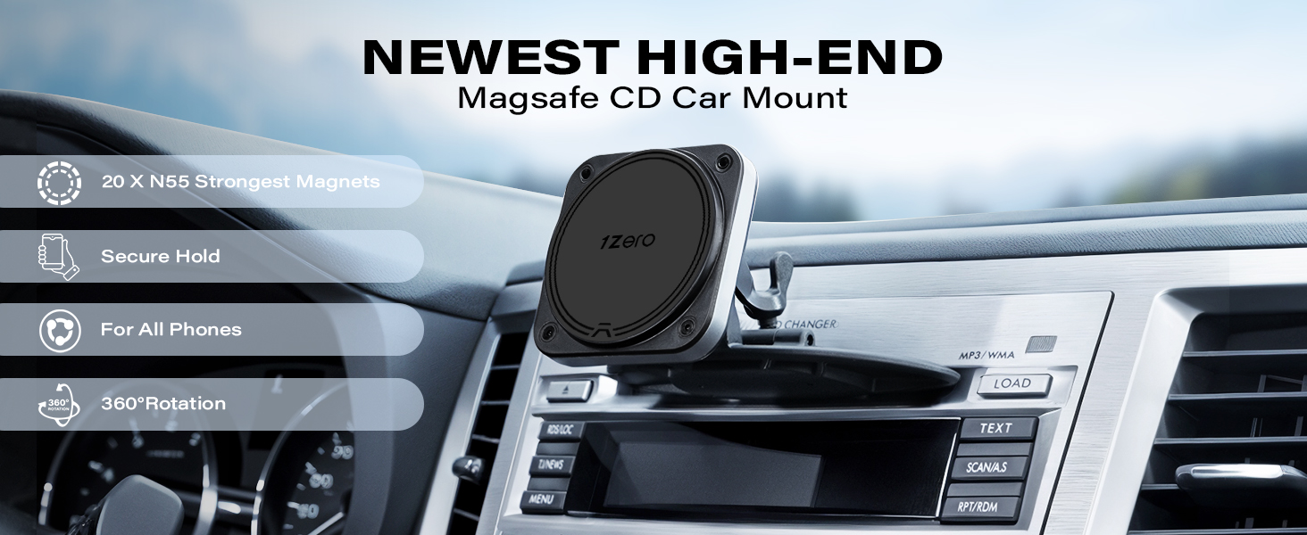 cd phone holder for car