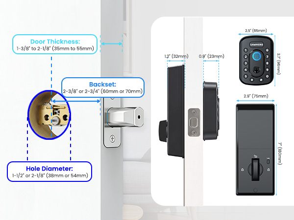 Keyless Entry Door Lock