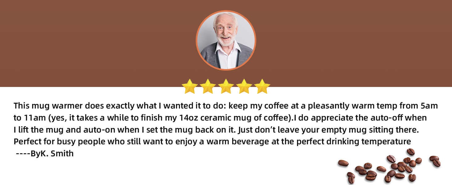 cup warmer for coffee