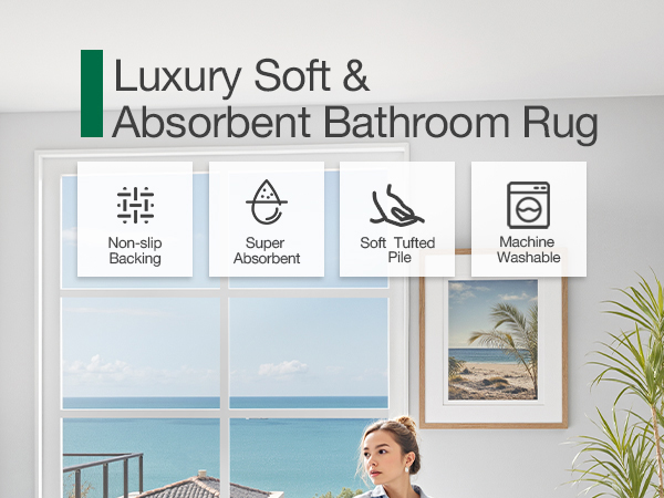 bathroom rug