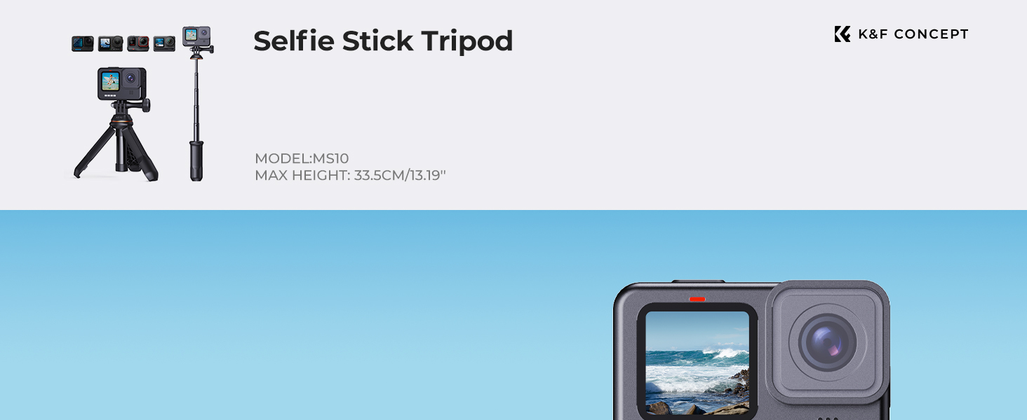 mini selfie stick tripod
