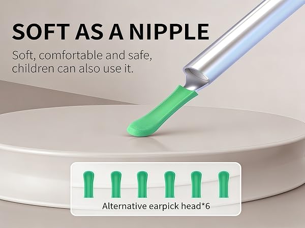 Ear Wax Removal - Earwax Remover Tool with 6 Pcs Ear Set