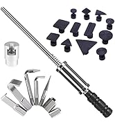 DRAMLOR Paintless Dent Repair Kit, Heavy Duty Dent Puller Tool Paintless Car Dent Repair Tool wit...
