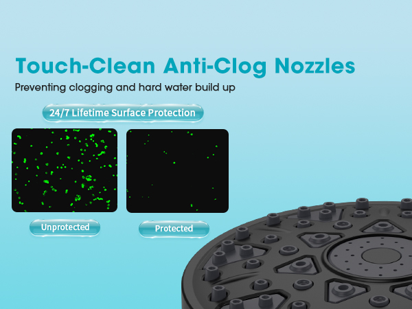 dual shower head with handheld