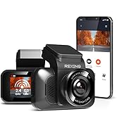 RexingUSA V55 Dash Cam - 4k Modular Capabilities, 5.0 GHz Wi-Fi, GPS Car Dash Camera Recorder, Ni...