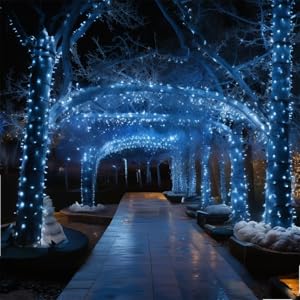 teal led christmas lights