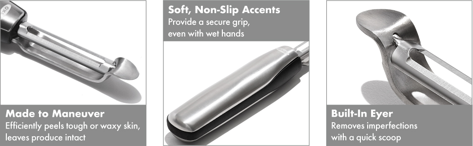 OXO Steel Swivel Peeler