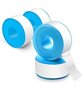 TIONTURE 4 Rolls PTFE Plumbers Tape Teflon Tape Plumbing Tape Thread Seal Tape Tephlon Tape Water...