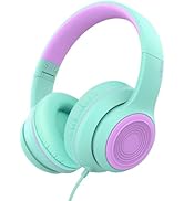 JOMILIN A8 Over-Ear Headphones with Microphone, Lightweight Folding Stereo Bass Headphones with 1...